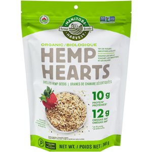 Manitoba Harvest Hemp Foods Hemp Hearts Graines de Chanvre Décortiquées Biologique 340 g