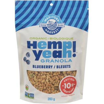 Manitoba Harvest Hemp Foods Hemp Yeah! Granola Blueberry Organic 283 g 283g