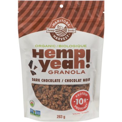 Manitoba Harvest Hemp Foods Hemp Yeah! Granola Dark Chocolate Organic 283 g 283g