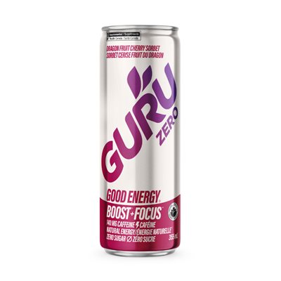 Guru Zero Cherry Dragon Fruit Sorbet 355Ml