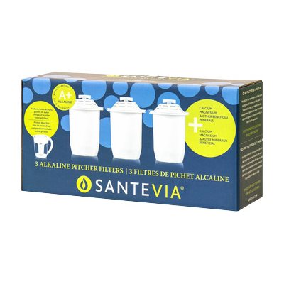 Santevia Alkaline Pitcher Filter 3UN