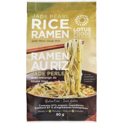 Lotus Foods Ramen De Riz Jade Pearl