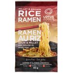 Lotus Foods Organic Brown Rice & Millet Ramen 80g