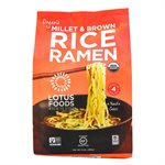 Lotus Foods Brown Rice & Millet Ramen 
