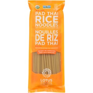 Lotus Foods Nouilles Riz Brun Pad Thaà¯