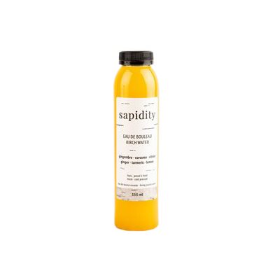 SAPIDITY EAU VIVANTE DE BOULEAU GINGEMBRE CURCUMA