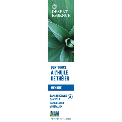 Dentifrice l'huile Tea Tree menthe