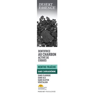 Dentifrice Au Charbon Activé de coques