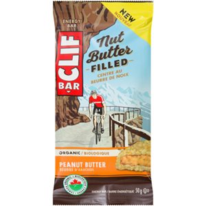 Clif Bar Centre au Beurre de Noix Barre énergétique Beurre d'Arachide 50 g