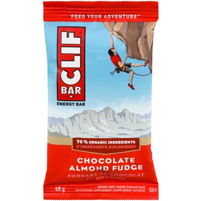 Clif Bar Barre énergétique Fondant au Chocolat et Amandes 68 g