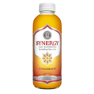 GT's Living Foods Kombucha Gingerade 480 ml 