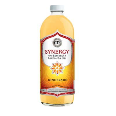 GT's Kombucha Boisson au Kombucha et Cru Gingerade 1.4 L