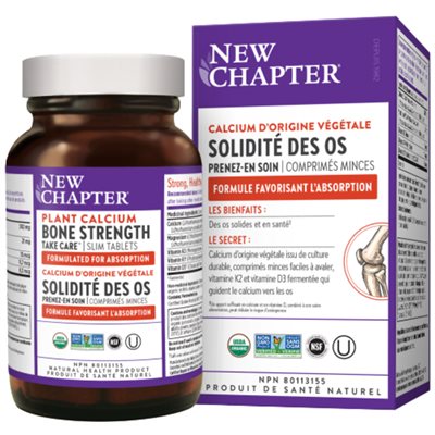 New Chapter Solidité des os prenez-en soin 180comp