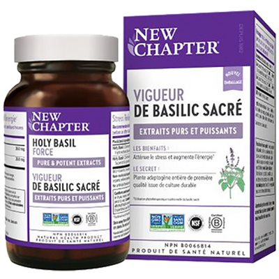 New Chapter Vigueur de basilic sacré 60vcaps