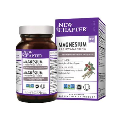 New Chapter Magnesium + Ashwagandha