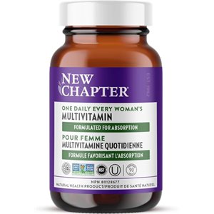 New Chapter multivitamine quotidienne pour femme 60 unités