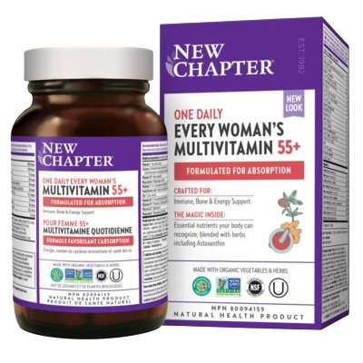 New Chapter Daily Multivitamin Women 55+ 30un