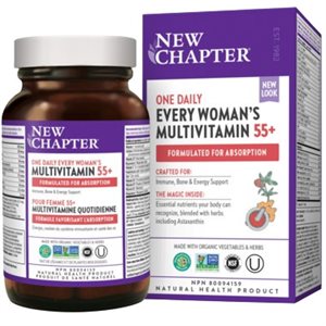 New Chapter Daily Multivitamin Women 55+