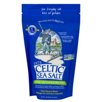 Celtic Sel De Mer Sac Refermable Mouture Fine 454Gr