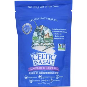 Celtic Sel De Mer Sac Refermable Fleur De Sel 114Gr