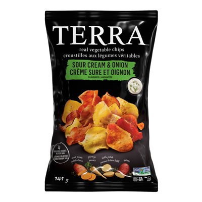 Terra Sour Cream And Onion 141g