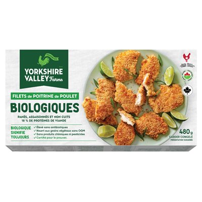 ORGANIC CHICKEN FILLETS 480g