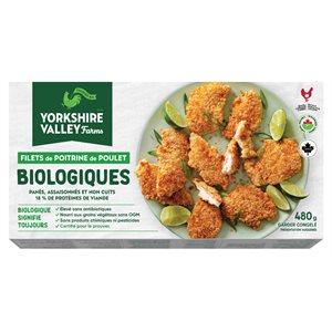 FILETS DE POULET BIOLOGIQUE 480g