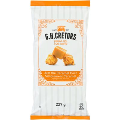 G.H. Cretors Mais Soufflé Simplement Caramel 227 g