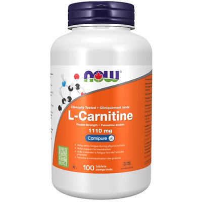 Now L-Carnitine 1110Mg 100Comp