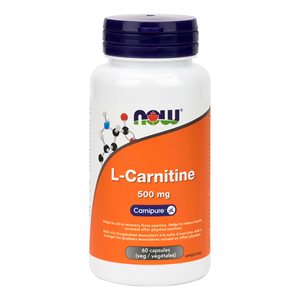 Now L-Carnitine 500mg 60vcap 