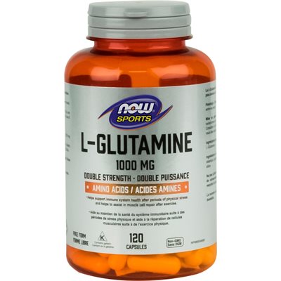 Now L-Glutamine 1000Mg 120Caps Now L-Glutamine 1000Mg 120Caps