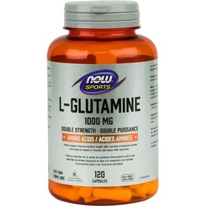 Now L-Glutamine 1000mg Free Form 120cap 