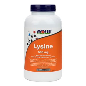 Now L-Lysine 500mg 250cap