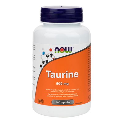 Now Taurine 500Mg 100Caps Now Taurine 500Mg 100Caps