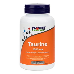Now Taurine 1000mg 100vcaps