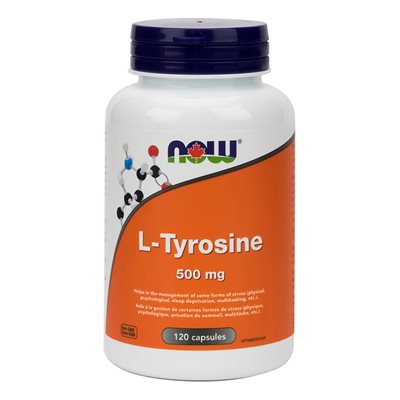 L-Tyrosine 500mg (FreeForm) 120cap 