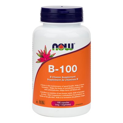 Vitamine B-100 Complexe 100caps Vitamine B-100 Complexe 100caps