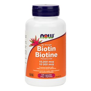 Now Biotine 10000Mcg 120Vcaps