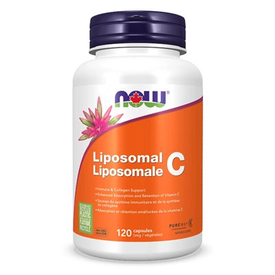 Now VITAMINE C LIPOSOMAL 500MG 120UN Now VITAMINE C LIPOSOMAL 500MG 120UN