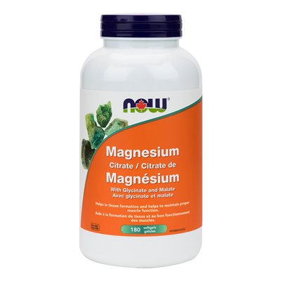 Magnesium Citrate / Glycinate / Malate 134mg 180gel