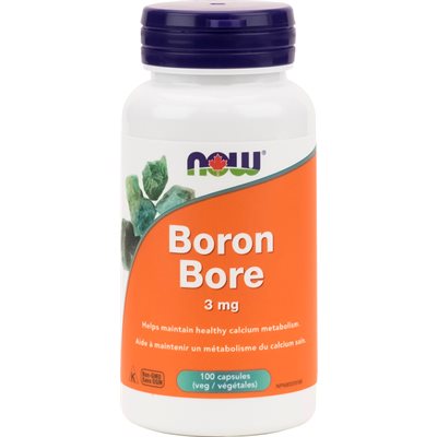 Now Bore (Borogluconate Calcium) 3Mg 100Caps Now Bore (Borogluconate Calcium) 3Mg 100Caps