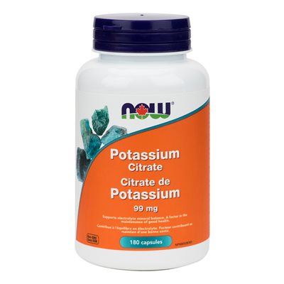 Potassium Citrate 99mg 180cap