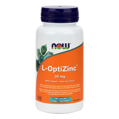 L-Optizinc 30Mg+Cuivre 100Vcaps