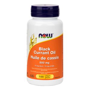 Black Currant Oil 500mg (70mg GLA) 100softgels