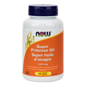 Now Super Primrose 1300mg (120mg GLA) 60gel