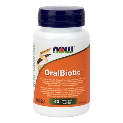 Now ORALBIOTIC 1MIL BLISK12 60U