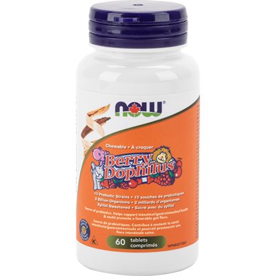 Now Kids Probiotic 2 Billion active probiotics Chewable 60UN