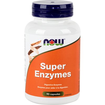 Now Capsules Super Enzyme 90Caps