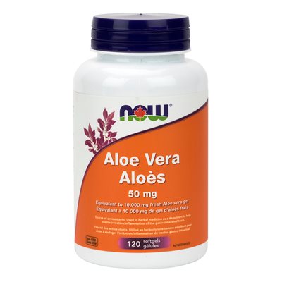 Now Aloes 50Mg 120Gel Now Aloes 50Mg 120Gel