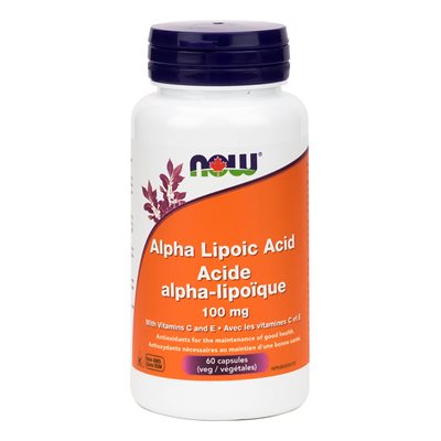 Acides Alpha Lipoique 100Mg 60Vcaps